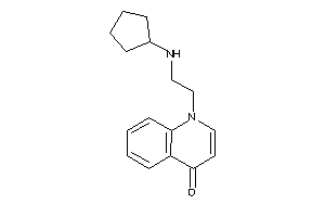 1-[2-(cyclopentylamino)ethyl]-4-quinolone