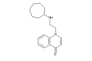 1-[2-(cycloheptylamino)ethyl]-4-quinolone