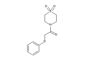 1-(1,1-diketo-1,4-thiazinan-4-yl)-2-phenoxy-ethanone