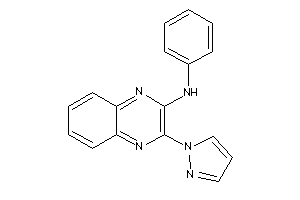 Phenyl-(3-pyrazol-1-ylquinoxalin-2-yl)amine