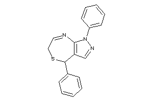 1,4-diphenyl-4,6-dihydropyrazolo[3,4-e][1,4]thiazepine