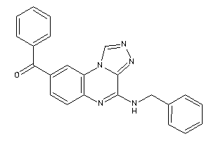 [4-(benzylamino)-[1,2,4]triazolo[4,3-a]quinoxalin-8-yl]-phenyl-methanone