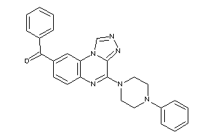 Phenyl-[4-(4-phenylpiperazino)-[1,2,4]triazolo[4,3-a]quinoxalin-8-yl]methanone