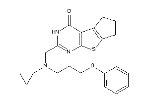 [cyclopropyl(3-phenoxypropyl)amino]methylBLAHone