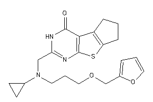 [cyclopropyl-[3-(2-furfuryloxy)propyl]amino]methylBLAHone