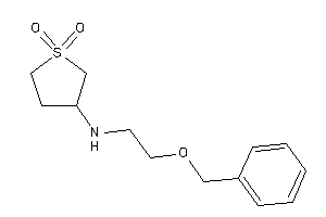 2-benzoxyethyl-(1,1-diketothiolan-3-yl)amine