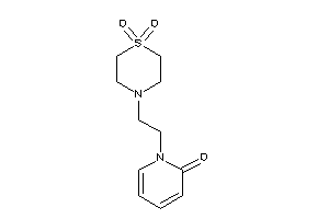 1-[2-(1,1-diketo-1,4-thiazinan-4-yl)ethyl]-2-pyridone