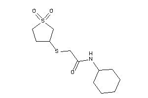 N-cyclohexyl-2-[(1,1-diketothiolan-3-yl)thio]acetamide