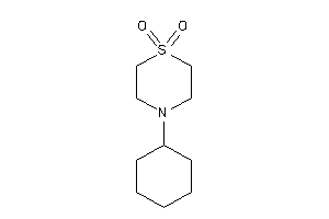 4-cyclohexyl-1,4-thiazinane 1,1-dioxide