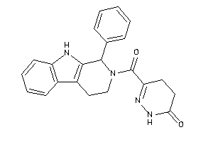 3-(1-phenyl-1,3,4,9-tetrahydro-$b-carboline-2-carbonyl)-4,5-dihydro-1H-pyridazin-6-one