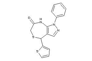 1-phenyl-4-(2-thienyl)-4,8-dihydropyrazolo[3,4-e][1,4]thiazepin-7-one