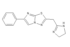 2-(2-imidazolin-2-ylmethyl)-6-phenyl-imidazo[2,1-b][1,3,4]thiadiazole