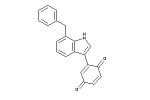 2-(7-benzyl-1H-indol-3-yl)-p-benzoquinone