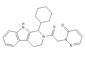 2-[2-(1-cyclohexyl-1,3,4,9-tetrahydro-$b-carbolin-2-yl)-2-keto-ethyl]pyridazin-3-one