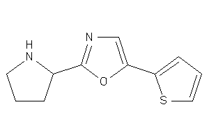 2-pyrrolidin-2-yl-5-(2-thienyl)oxazole