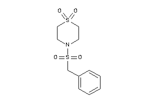 4-benzylsulfonyl-1,4-thiazinane 1,1-dioxide