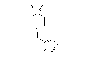 4-(2-thenyl)-1,4-thiazinane 1,1-dioxide