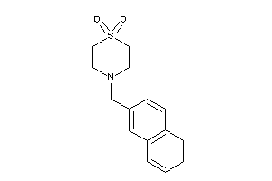 4-(2-naphthylmethyl)-1,4-thiazinane 1,1-dioxide