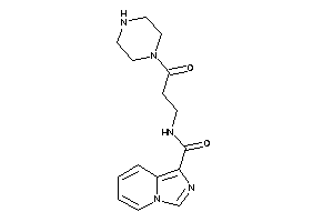 N-(3-keto-3-piperazino-propyl)imidazo[1,5-a]pyridine-1-carboxamide