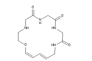 Image of 14-oxa-2,5,8,17-tetrazacyclooctadeca-10,12-diene-1,4,7-trione
