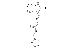 2-[(2-ketoindolin-3-ylidene)amino]oxy-N-(tetrahydrofurfuryl)acetamide