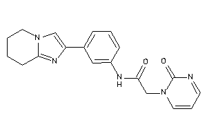2-(2-ketopyrimidin-1-yl)-N-[3-(5,6,7,8-tetrahydroimidazo[1,2-a]pyridin-2-yl)phenyl]acetamide