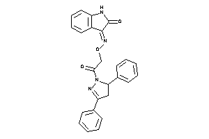 Image of 3-[2-(3,5-diphenyl-2-pyrazolin-1-yl)-2-keto-ethyl]oximinooxindole