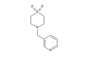 4-(3-pyridylmethyl)-1,4-thiazinane 1,1-dioxide