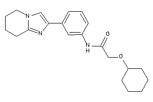 Image of 2-(cyclohexoxy)-N-[3-(5,6,7,8-tetrahydroimidazo[1,2-a]pyridin-2-yl)phenyl]acetamide