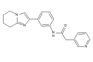 Image of 2-(3-pyridyl)-N-[3-(5,6,7,8-tetrahydroimidazo[1,2-a]pyridin-2-yl)phenyl]acetamide