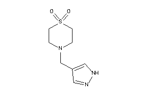 4-(1H-pyrazol-4-ylmethyl)-1,4-thiazinane 1,1-dioxide