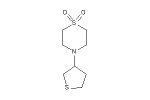 4-tetrahydrothiophen-3-yl-1,4-thiazinane 1,1-dioxide
