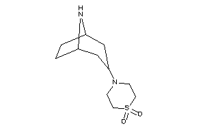 4-(8-azabicyclo[3.2.1]octan-3-yl)-1,4-thiazinane 1,1-dioxide