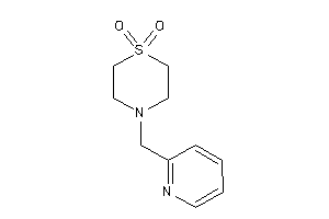 4-(2-pyridylmethyl)-1,4-thiazinane 1,1-dioxide