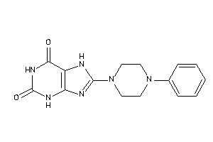 8-(4-phenylpiperazino)-7H-xanthine