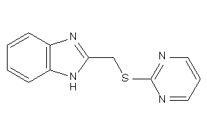 2-[(2-pyrimidylthio)methyl]-1H-benzimidazole