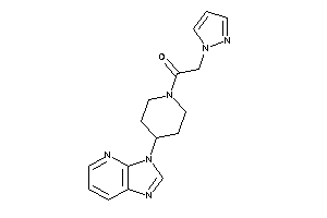 1-(4-imidazo[4,5-b]pyridin-3-ylpiperidino)-2-pyrazol-1-yl-ethanone