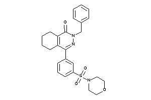 2-benzyl-4-(3-morpholinosulfonylphenyl)-5,6,7,8-tetrahydrophthalazin-1-one
