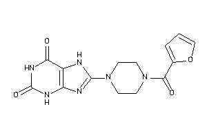 8-[4-(2-furoyl)piperazino]-7H-xanthine