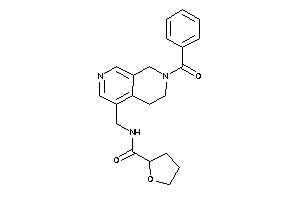 N-[(7-benzoyl-6,8-dihydro-5H-2,7-naphthyridin-4-yl)methyl]tetrahydrofuran-2-carboxamide