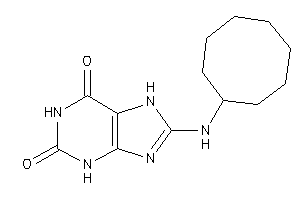 8-(cyclooctylamino)-7H-xanthine