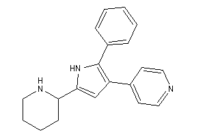 4-[2-phenyl-5-(2-piperidyl)-1H-pyrrol-3-yl]pyridine