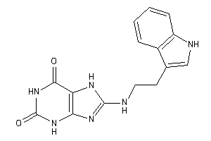 8-[2-(1H-indol-3-yl)ethylamino]-7H-xanthine