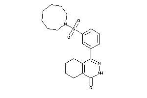 4-[3-(azocan-1-ylsulfonyl)phenyl]-5,6,7,8-tetrahydro-2H-phthalazin-1-one
