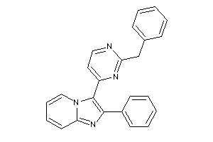 Image of 3-(2-benzylpyrimidin-4-yl)-2-phenyl-imidazo[1,2-a]pyridine