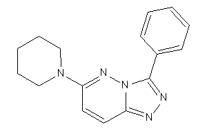 3-phenyl-6-piperidino-[1,2,4]triazolo[3,4-f]pyridazine