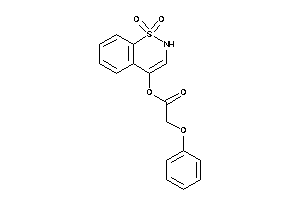 2-phenoxyacetic Acid (1,1-diketo-2H-benzo[e]thiazin-4-yl) Ester