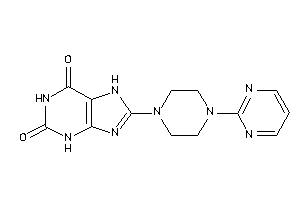 8-[4-(2-pyrimidyl)piperazino]-7H-xanthine