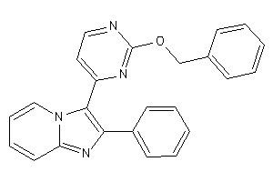 3-(2-benzoxypyrimidin-4-yl)-2-phenyl-imidazo[1,2-a]pyridine