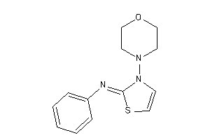 (3-morpholino-4-thiazolin-2-ylidene)-phenyl-amine